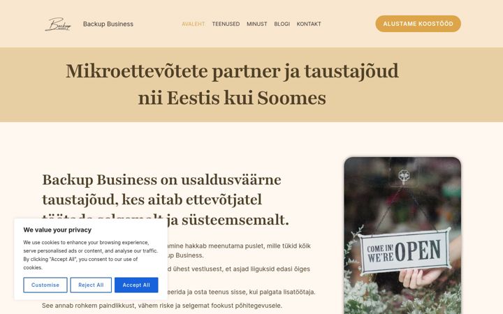 Képernyőkép: backupbusiness.eu