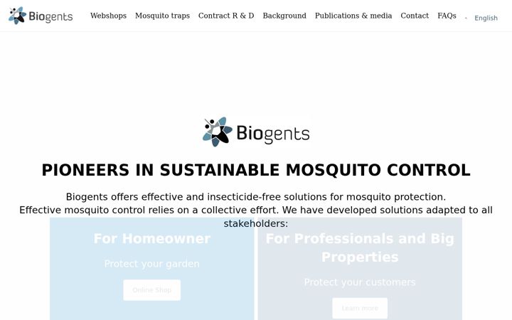 Screenshot of backyard-mosquito-control.eu