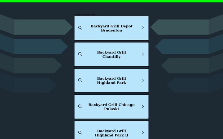 Screenshot of backyardgrilldepot.com