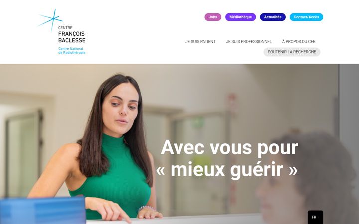 Screenshot of baclesse.lu