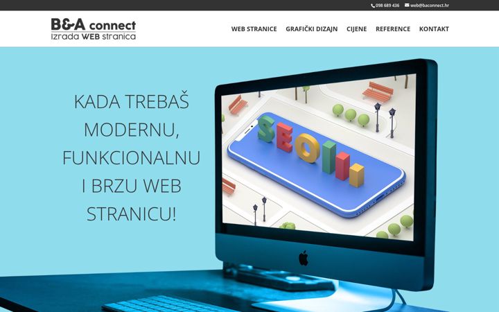 Screenshot of baconnect-web.com