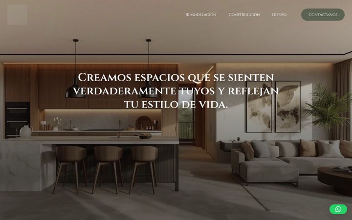 Screenshot of baconstrucciones.com.co