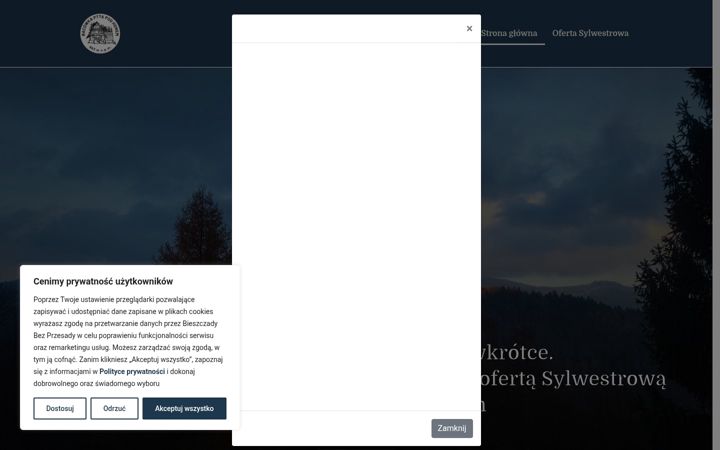 Screenshot of bacowkapodhonem.com