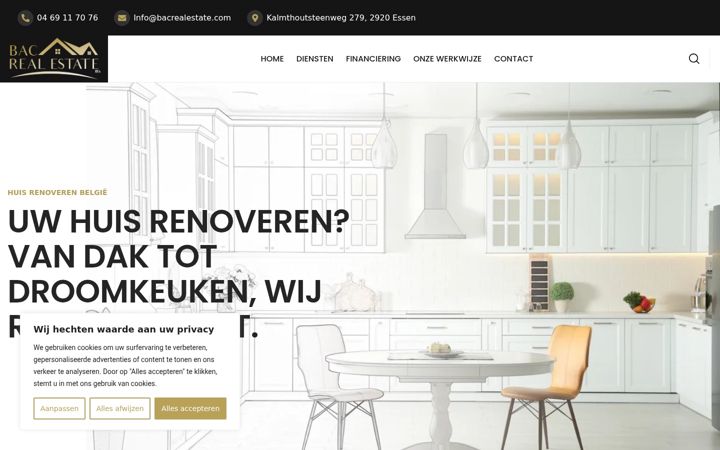 Screenshot of bacrealestate.com