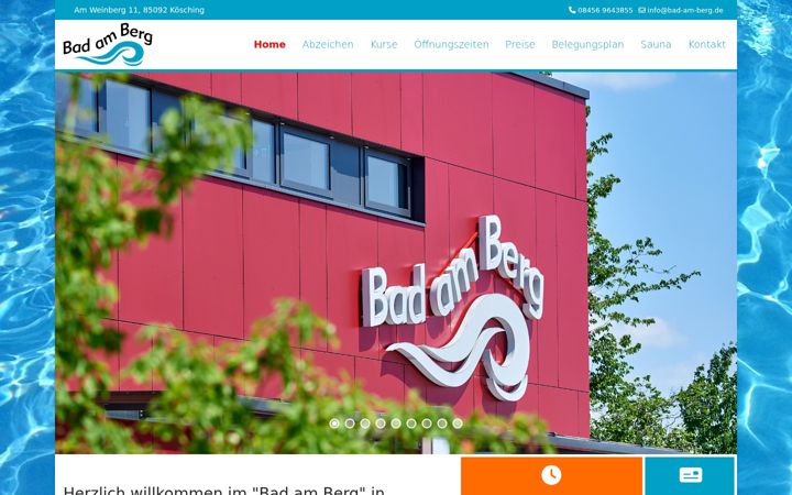 Screenshot of bad-am-berg.de