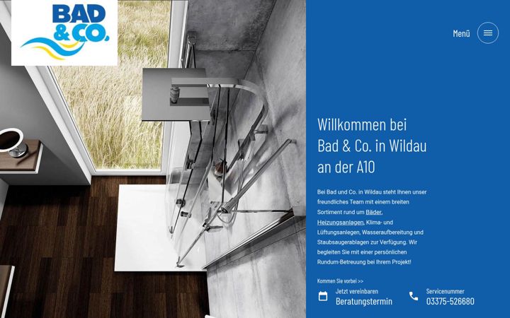 Screenshot of bad-bredow.de