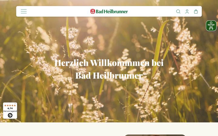 Screenshot of bad-heilbrunner.de
