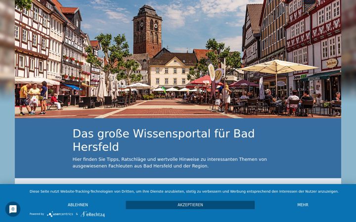 Screenshot von bad-hersfeld-ratgeber.de