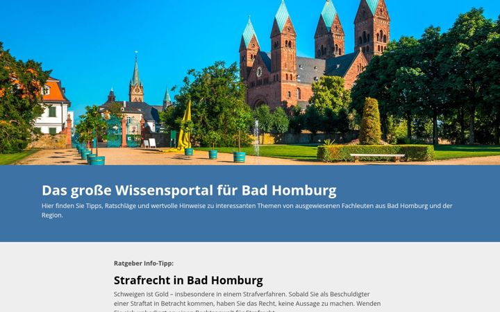 Screenshot of bad-homburg-ratgeber.de