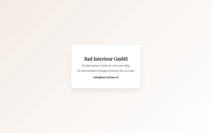 Screenshot of bad-interieur.ch
