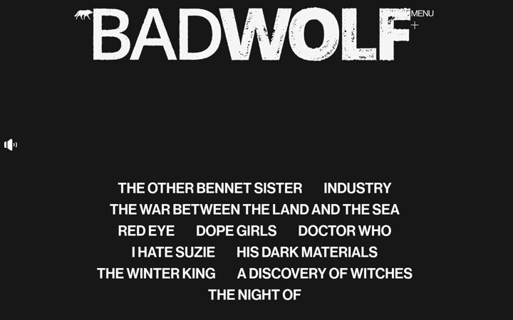 Screenshot of bad-wolf.com