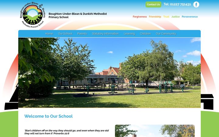 Screenshot of bad.kent.sch.uk