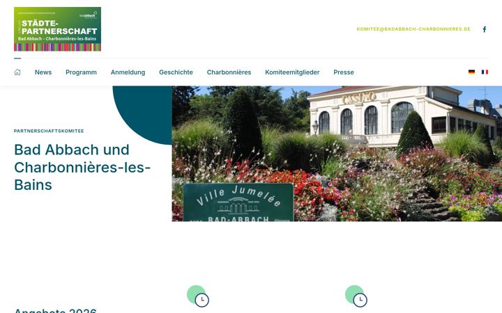 Screenshot of badabbach-charbonnieres.de