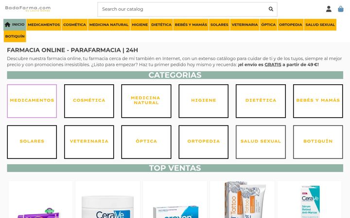 Screenshot of badafarma.com