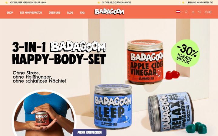 Screenshot of badagoom.at