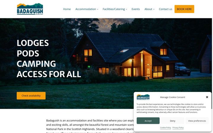 Screenshot of badaguish.org