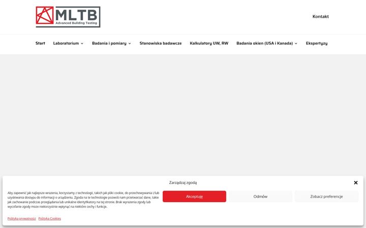 Screenshot of badaniaokien.pl