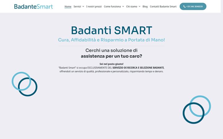 Screenshot of badantesmart.com