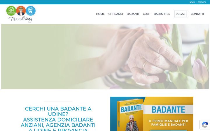 Screenshot of badanteudineaes.it