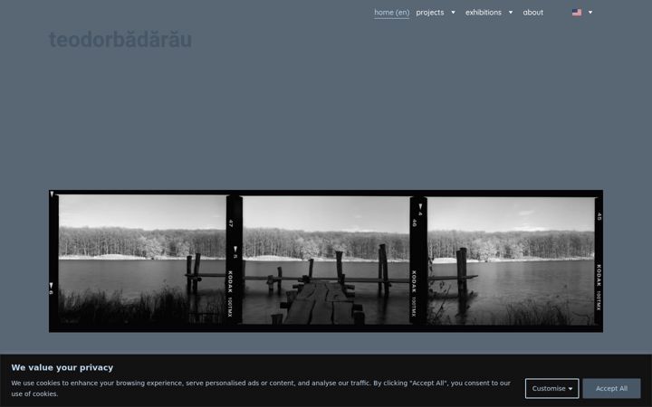 Screenshot of badarau.eu