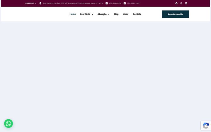 Screenshot of badaroalmeida.com.br