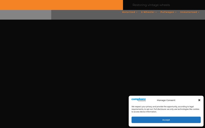 Screenshot of badbettygarage.com