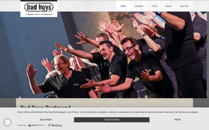 Screenshot of badboys-dortmund.de