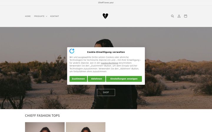 Screenshot of badchieff.com