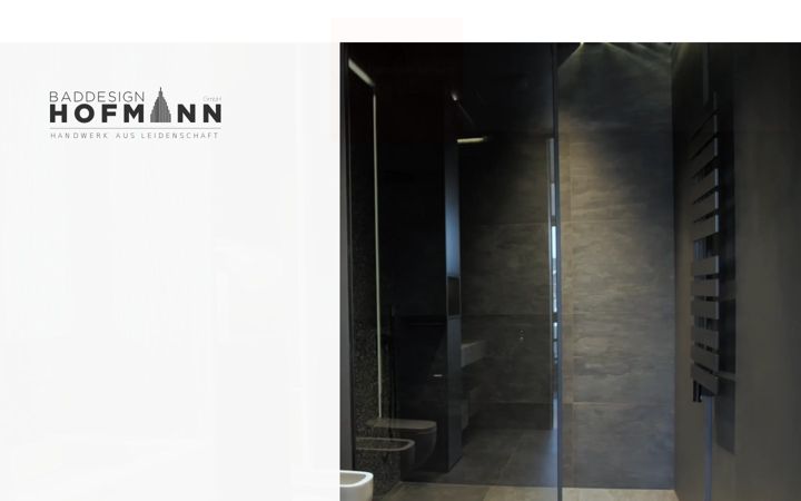 Screenshot von baddesign-hofmann.de