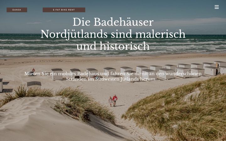 Screenshot of badehus.dk