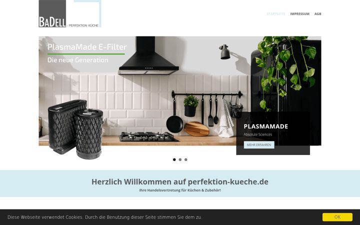 Screenshot of badell.de