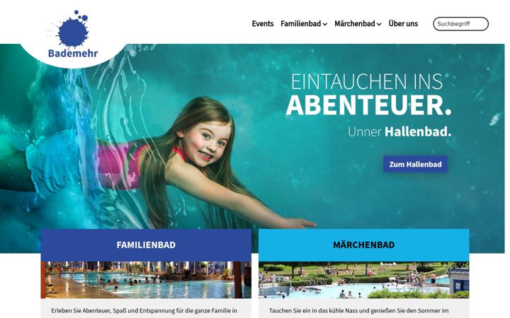 Screenshot of bademehr.de