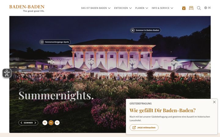 Screenshot of baden-baden.com