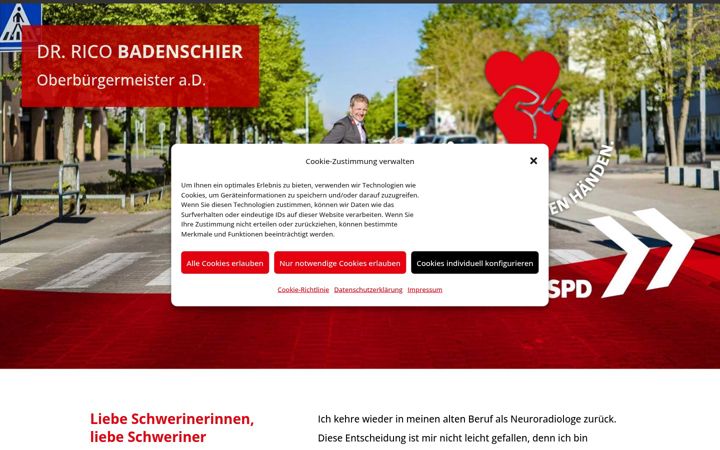 Screenshot of badenschier.de