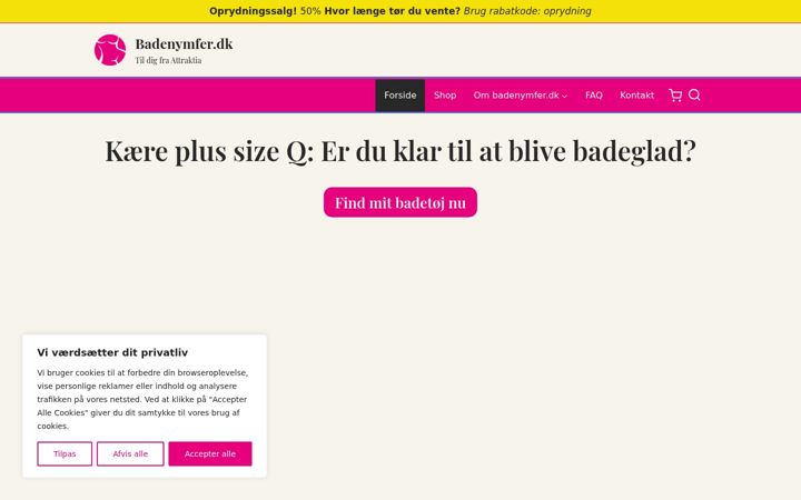 Screenshot of badenymfer.dk