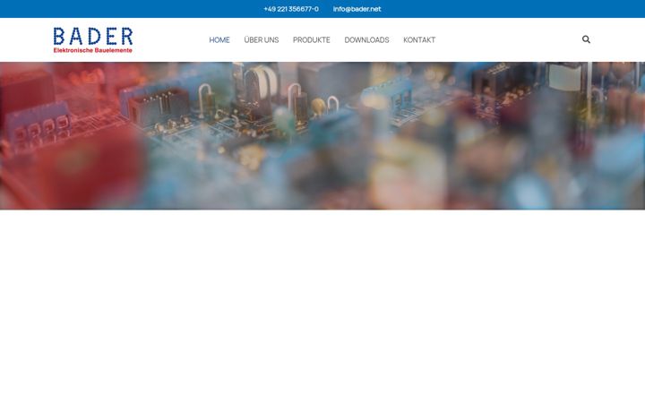 Képernyőkép: bader.net