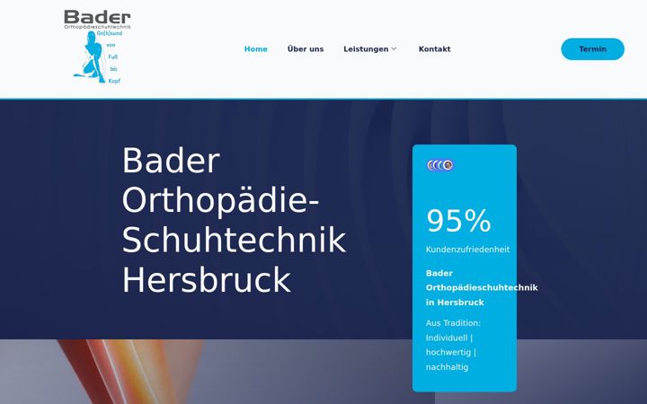 Screenshot of baderpaedie.de