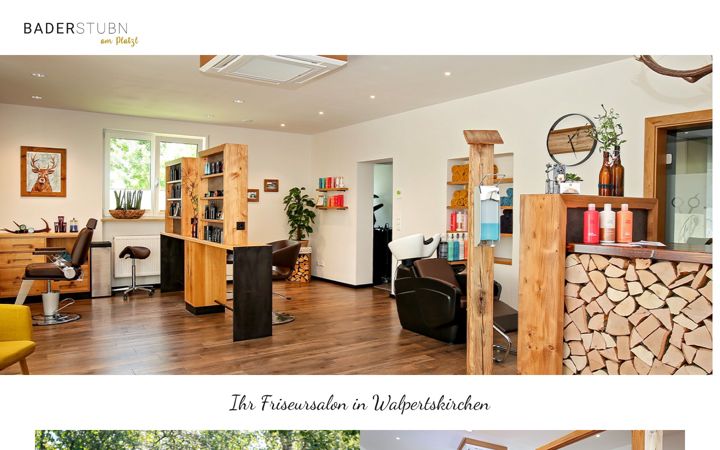 Screenshot of baderstubn.de