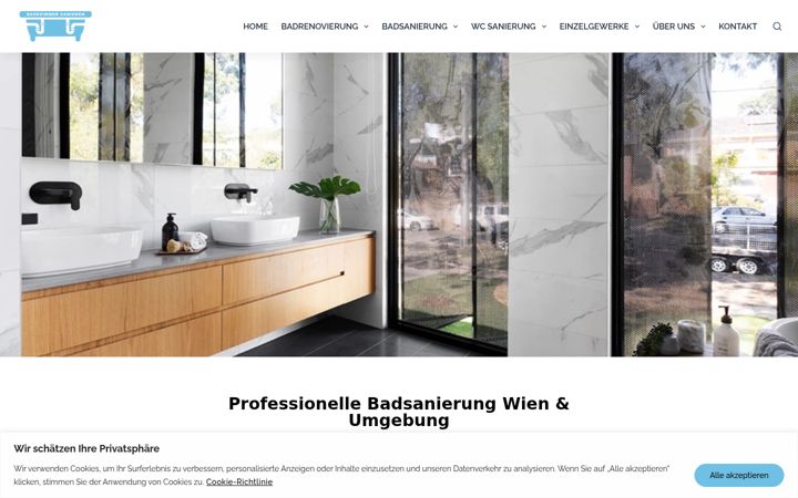 Screenshot of badezimmer-sanieren.at