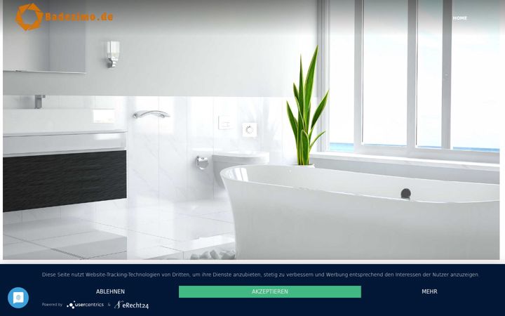 Screenshot of badezimo.de