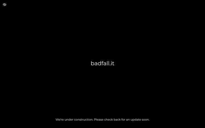 Screenshot of badfall.it