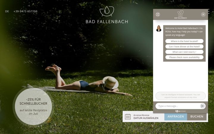 Screenshot of badfallenbach.com