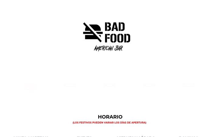 Screenshot of badfood.es