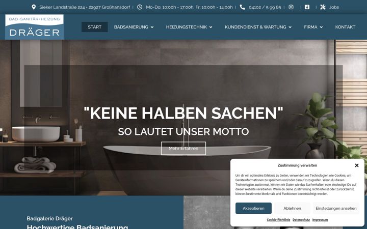 Screenshot of badgalerie.com