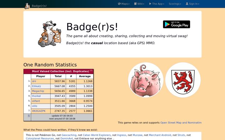 Screenshot of badge-r-s.de