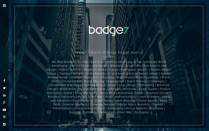 Screenshot of badge7.com