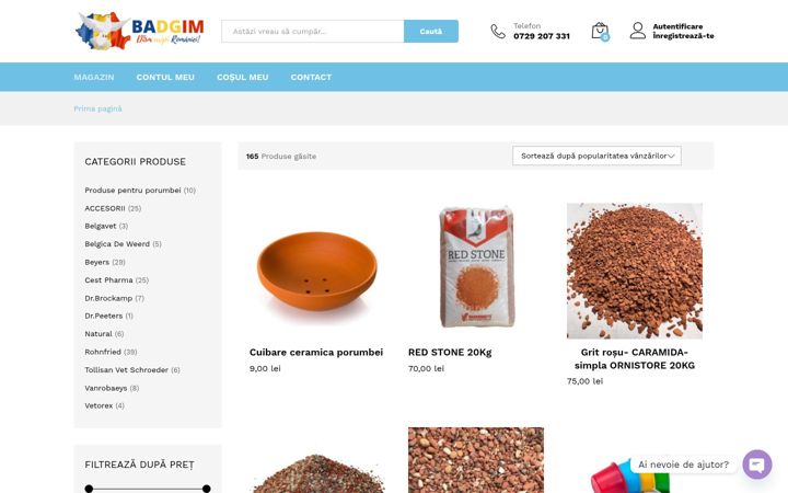 Screenshot of badgimporumbei.ro