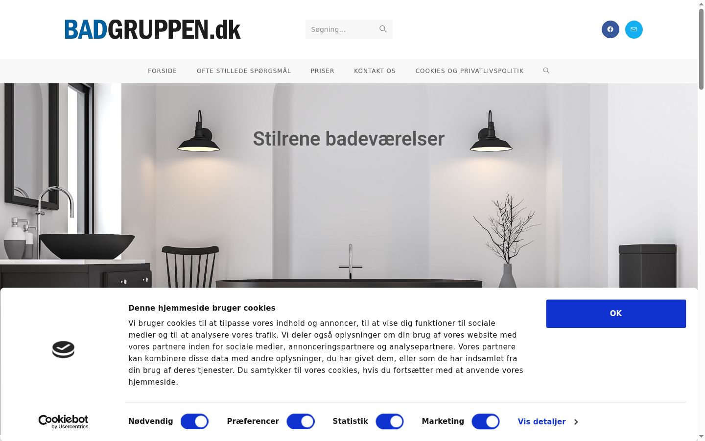 Screenshot tal-banner tal-kunsens muri qabel kwalunkwe interazzjoni