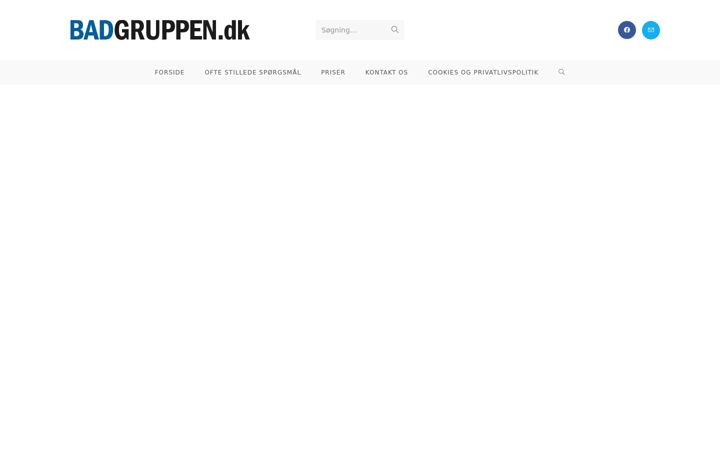 Screenshot of badgruppen.dk