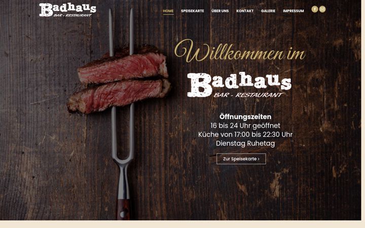 Skjermbilde av badhaus-griesbach.de